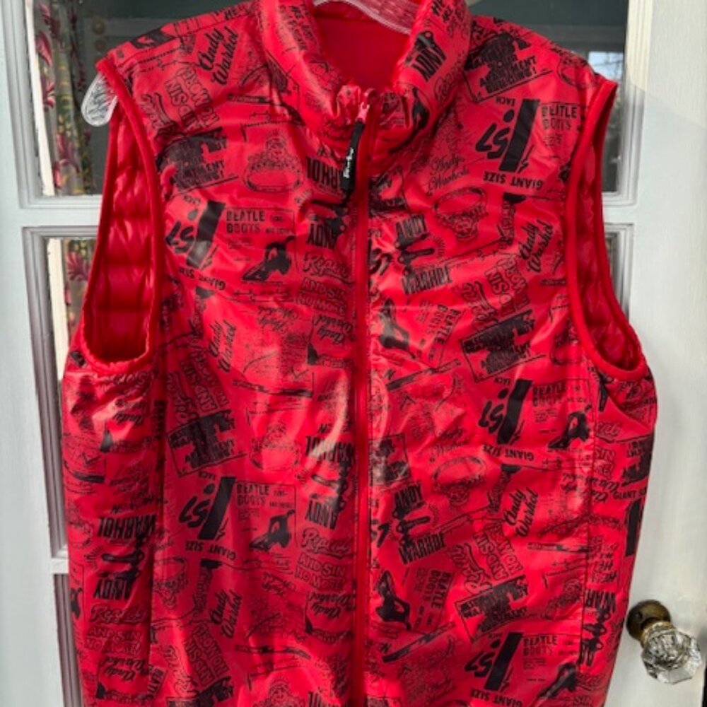 Andy Warhol Reversible Down Vest